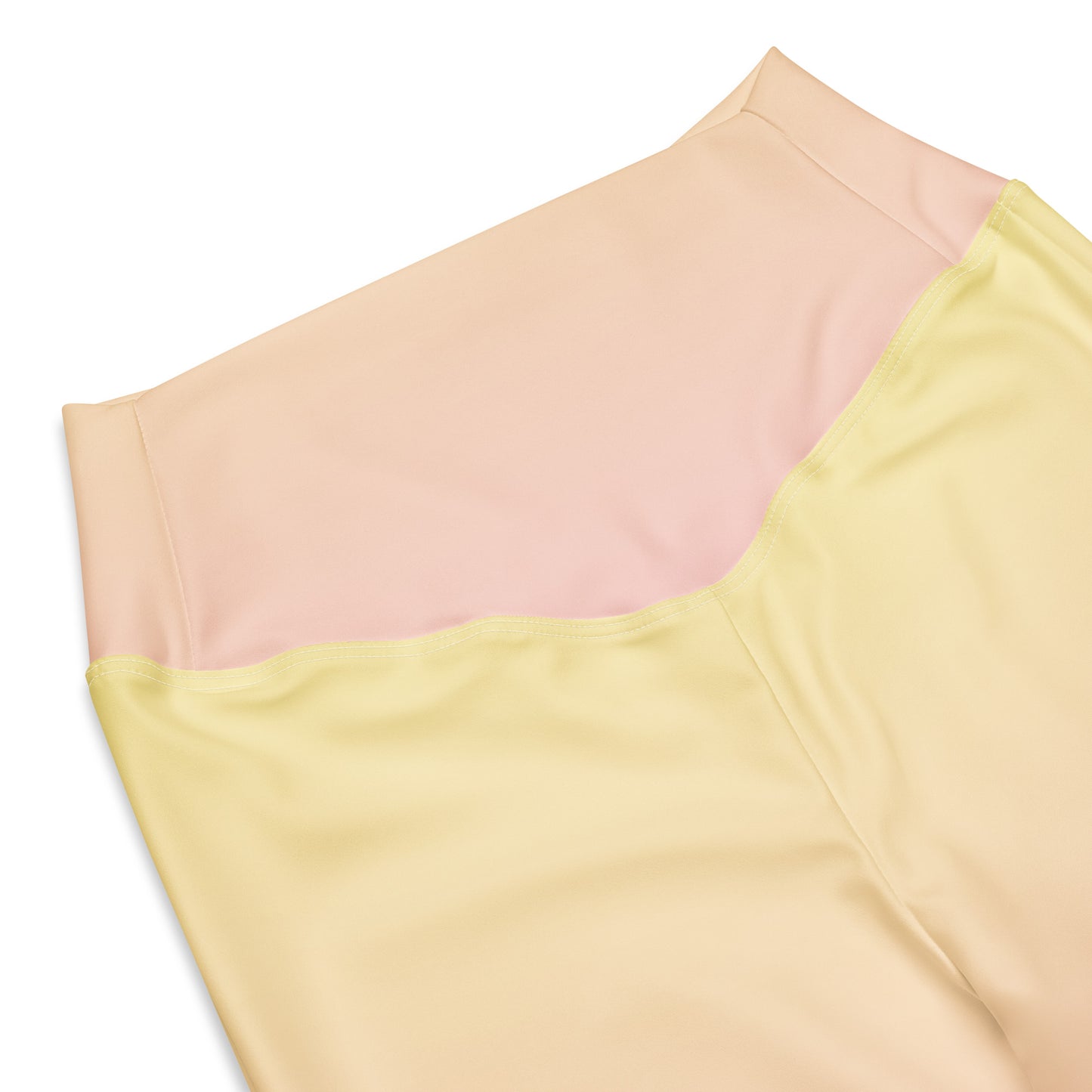 Leggings évasés "Pink Pearl" yellow