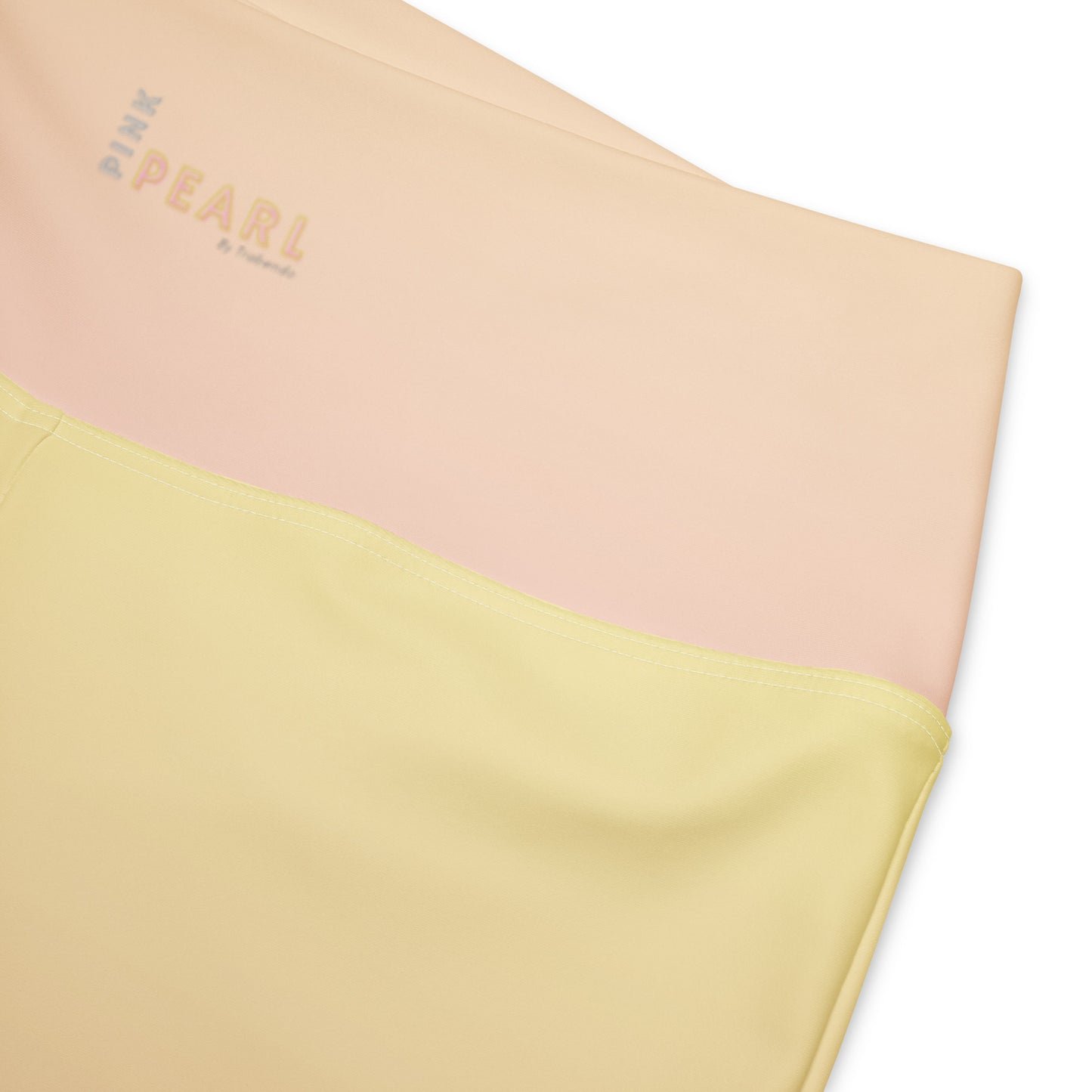 Leggings évasés "Pink Pearl" yellow