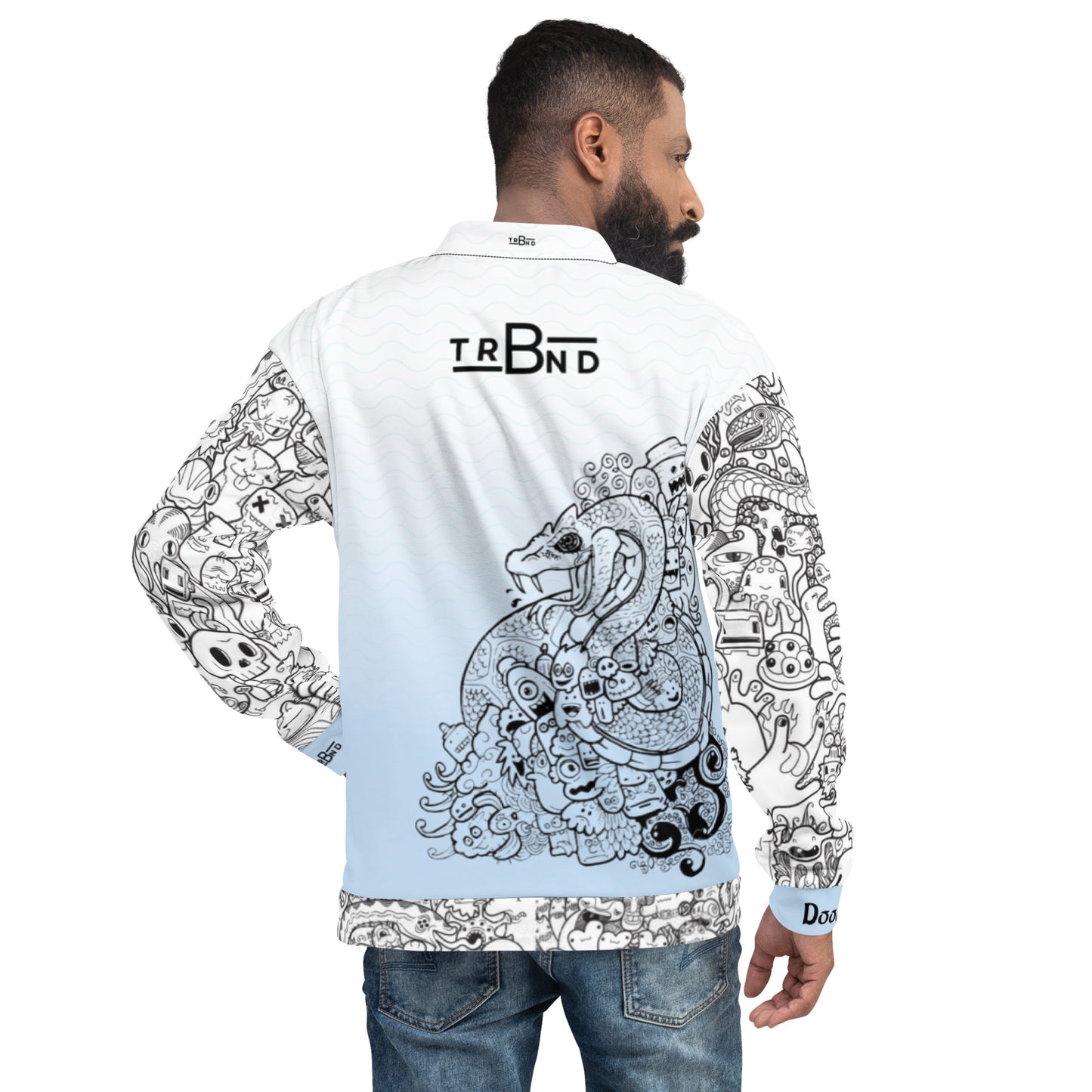 Veste de survêtement Trabendo Aqua doodle