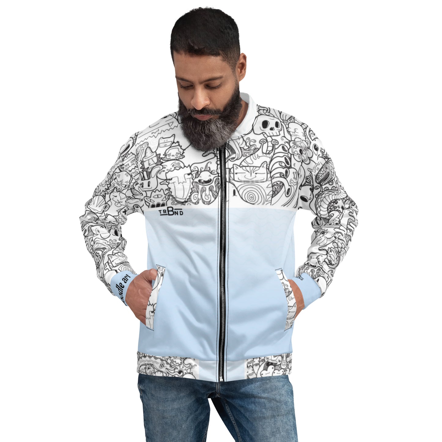 Veste de survêtement Trabendo Aqua doodle