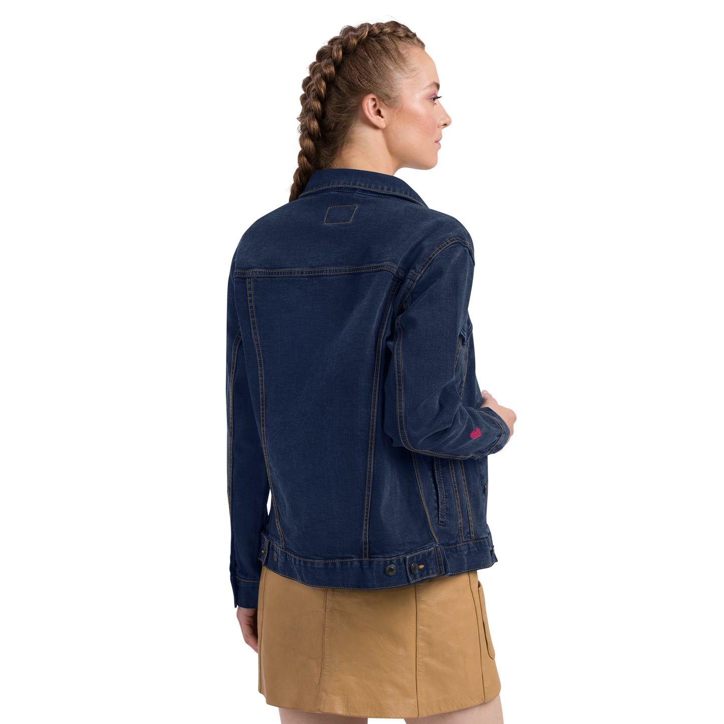 Veste denim Pink Pearl de Trabendo (femme)