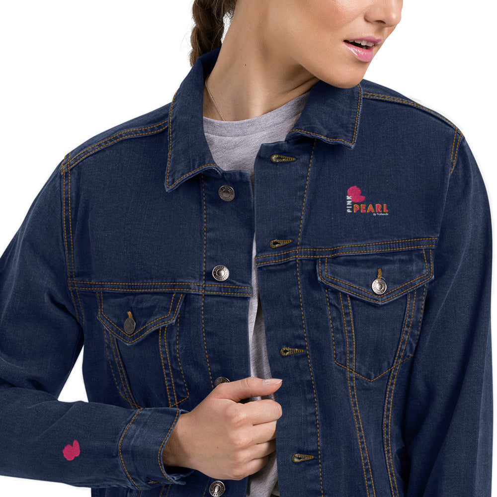 Veste denim Pink Pearl de Trabendo (femme)