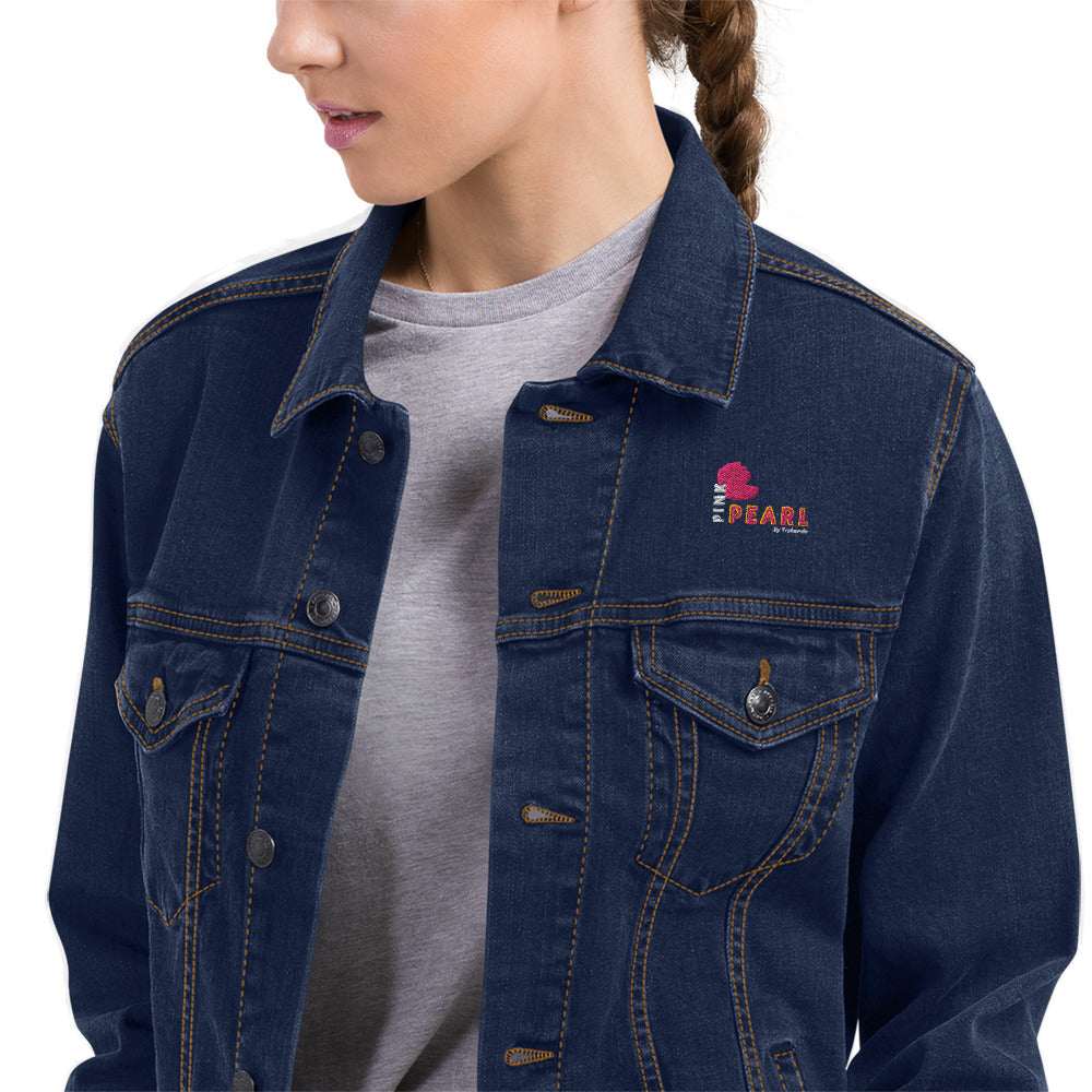 Veste denim Pink Pearl de Trabendo (femme)