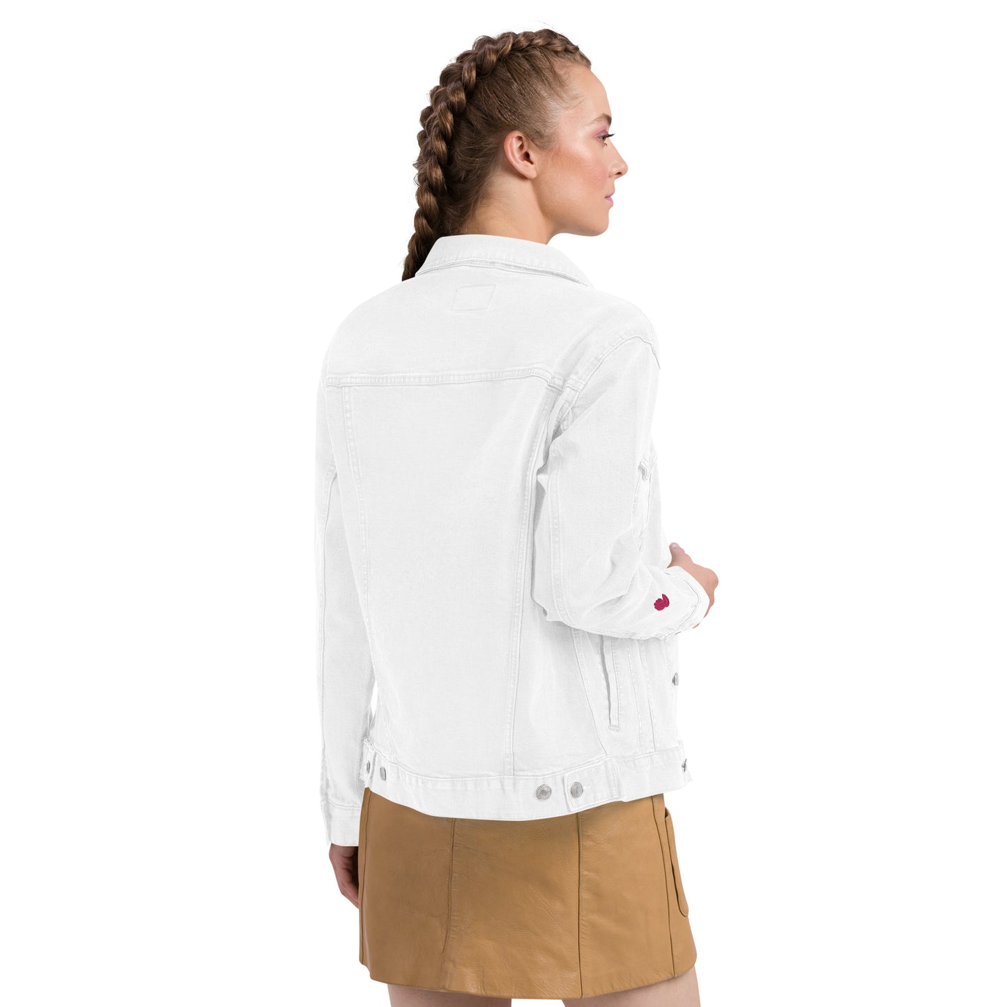 Veste denim Pink Pearl de Trabendo (femme)